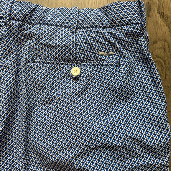 Ralph Lauren Men's Navy and White Patterned Golf Pants - Picture 4 of 5